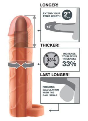 Perfect 2" Extension with Ball Strap